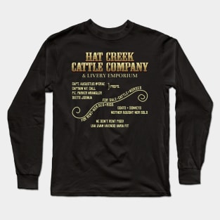 Hat Creek Sign Long Sleeve T-Shirt